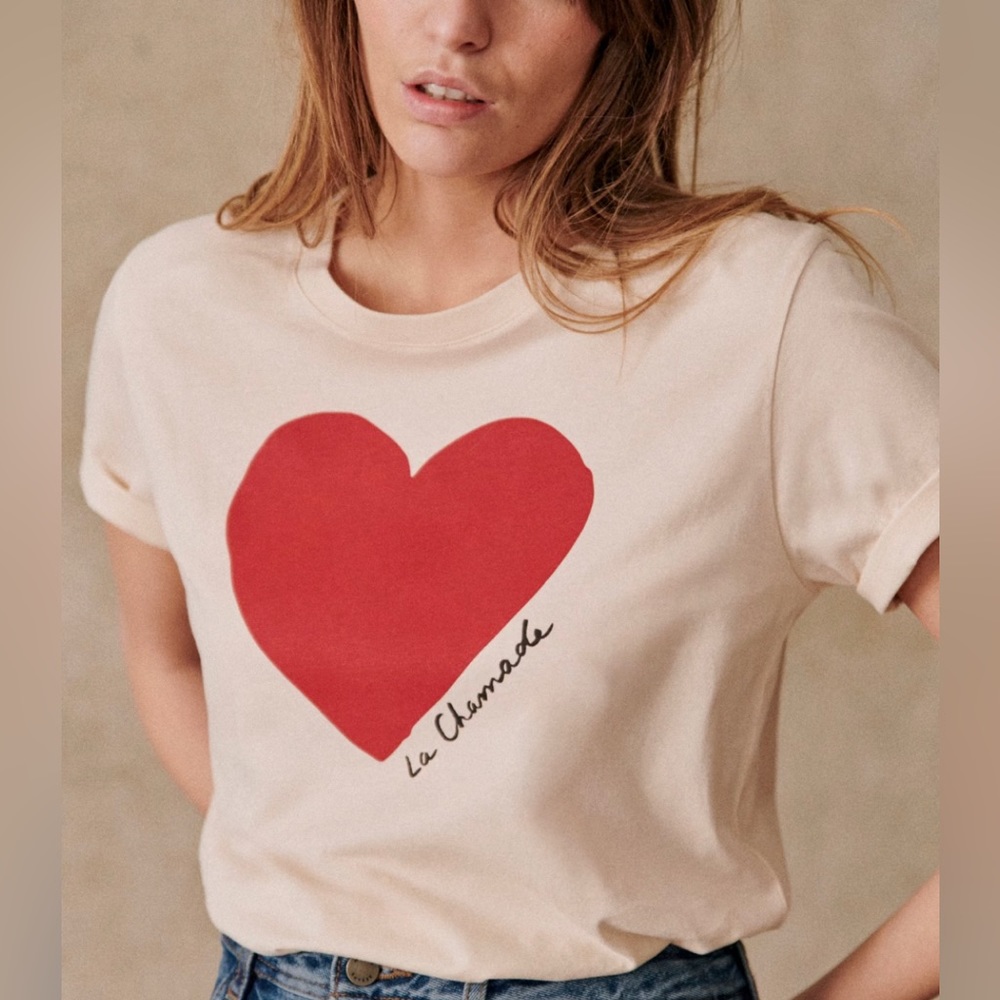 NWT Sézane La Chamade T-Shirt XS